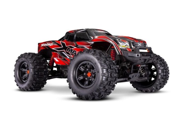 Traxxas 77096-4-RED X-Maxx 4x4 VXL red 1/7 Monster-Truck RTR Brushless, w/o battery/charger 8S belted
