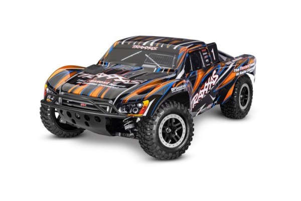 Traxxas 68386-4-ORNG Slash 4x4 VXL Clipless orange 1/10 Short-Course RTR Brushless, HD, ohne Akku un