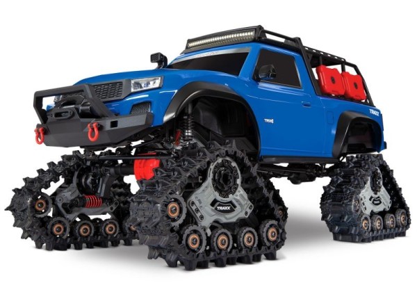 Traxxas 82234-4-BLUE TRX-4 Sport blue 1/10 Scale-Crawler RTR Brushed, Deep-Terrain Traxx, w/o battery/charger