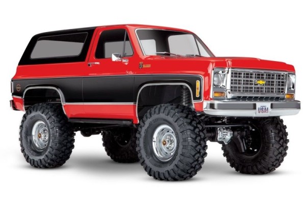 Traxxas 82276-4-RED TRX-4 79 Chevy Blazer red/black 1/10 Crawler RTR Brushed, Clipless, w/o battery/charger