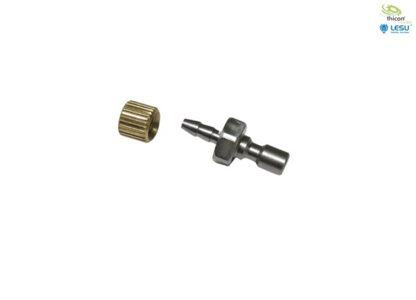 Thicon 56094 Hydraulischer Schnellverschluss-Stecker für 2,5mm Schlauch
