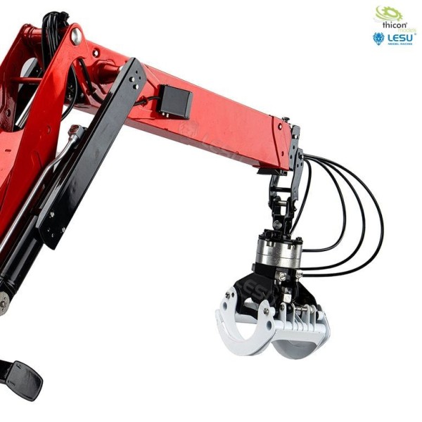 Thicon 56096 Timber grapple with 270° hydraulic rotary drive for loading crane